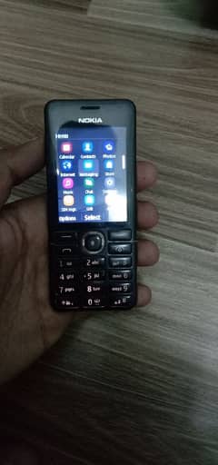 Nokia 206 PTA Approved original with charger  contc number 03067262873