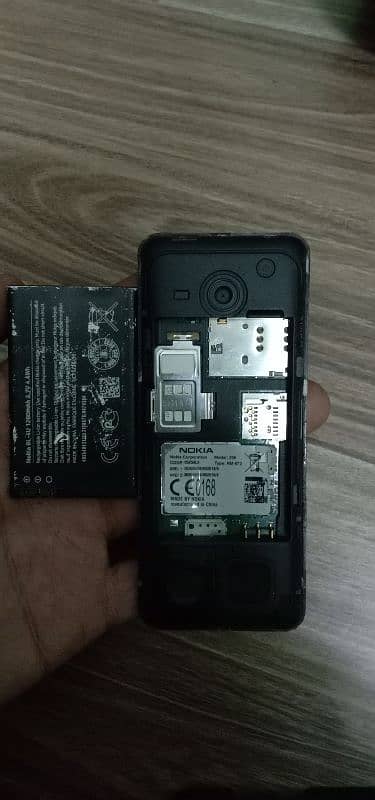 Nokia 206 PTA Approved original with charger  contc number 03067262873 4