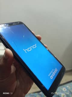 selling Honor 7x one hand used