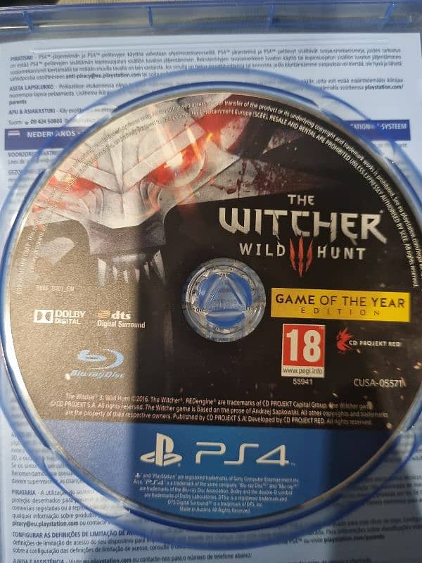 The Witcher 3: Wild Hunt GOTY EDITION PS4 1