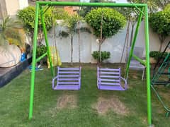 kids Slide/Swings/Kids rides/jhula/Spring rider/jungle gym/gazebo/bar