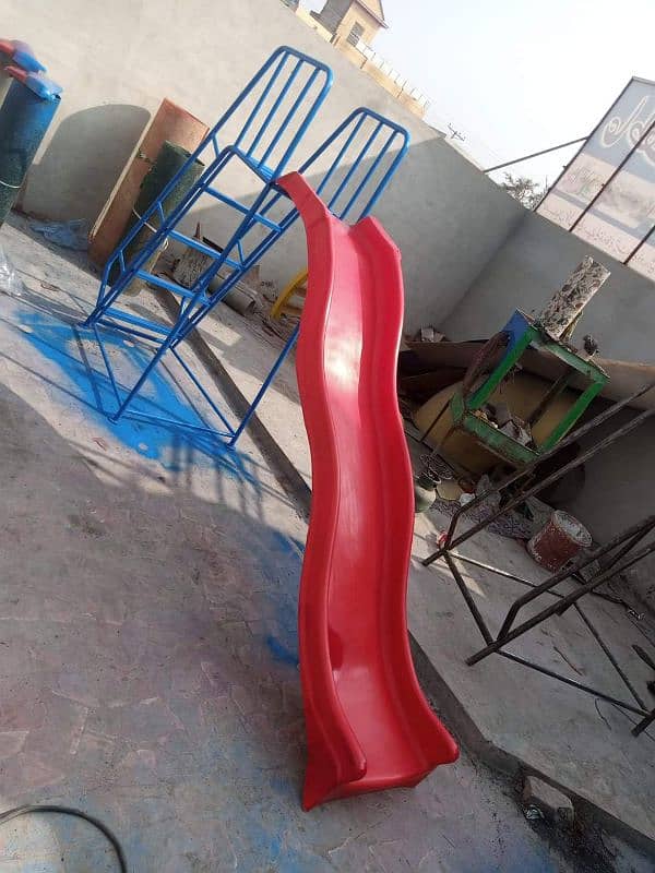 kids Slide/Swings/Kids rides/jhula/Spring rider/jungle gym/gazebo/bar 4