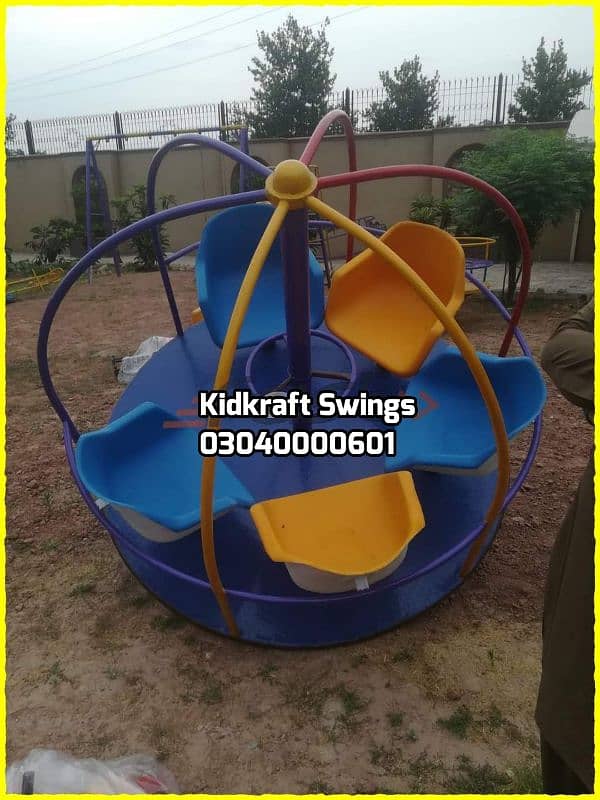 kids Slide/Swings/Kids rides/jhula/Spring rider/jungle gym/gazebo/bar 11