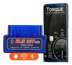 Engine Scanner, OBD2, Mobile App Operated