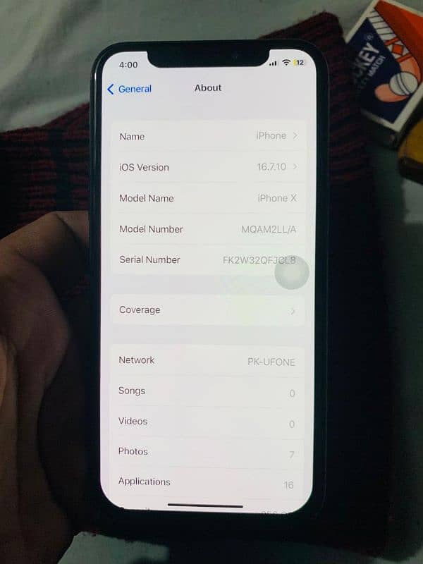 iPhone X 256gb approved All ok 1