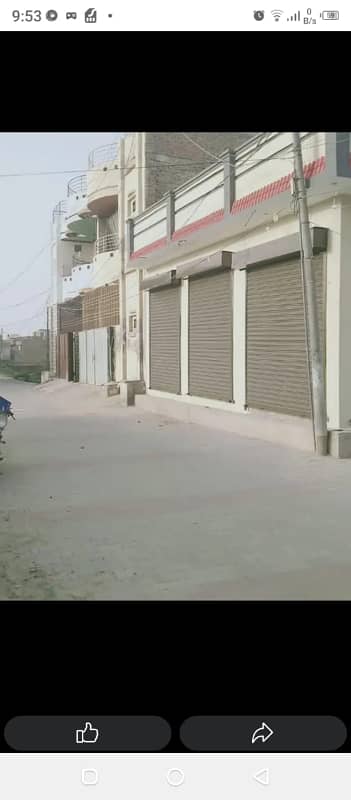 Shadab Colony F2 2Marla Corner Commercial Shops Urgent For Sale 3