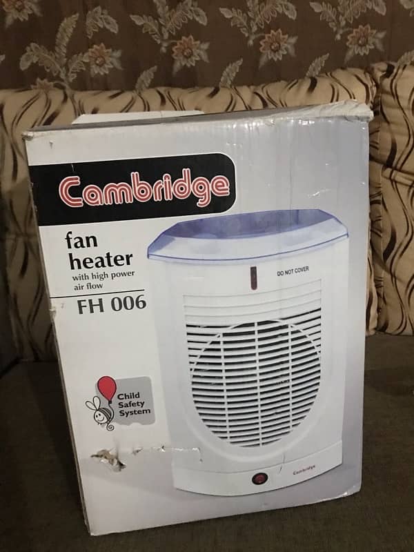 new fan heater. 3