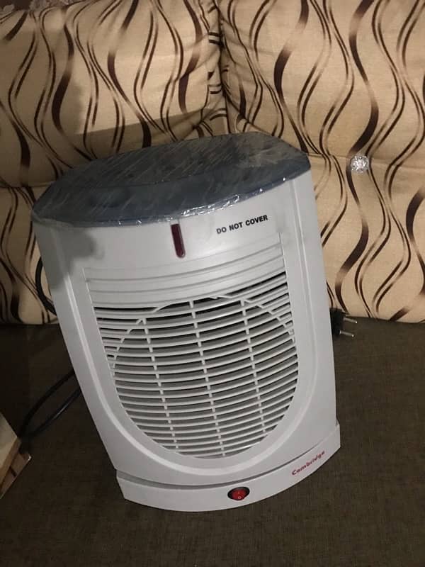 new fan heater. 4