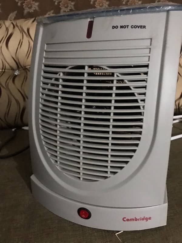 new fan heater. 5