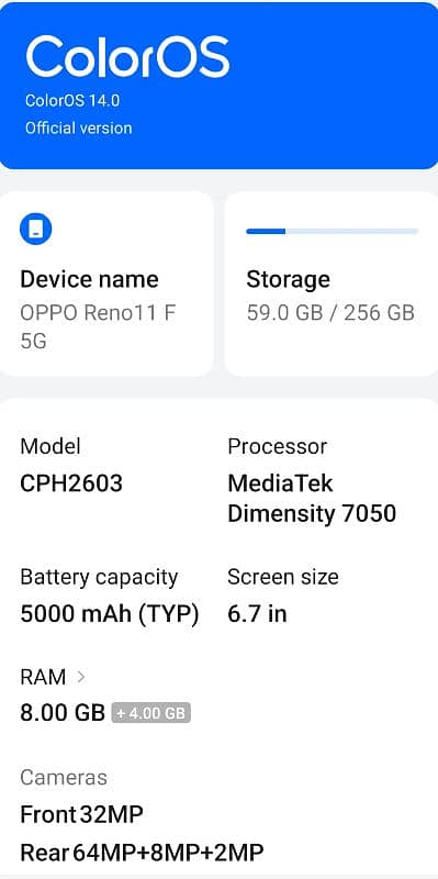 OPPO Reno 11F 5G 2