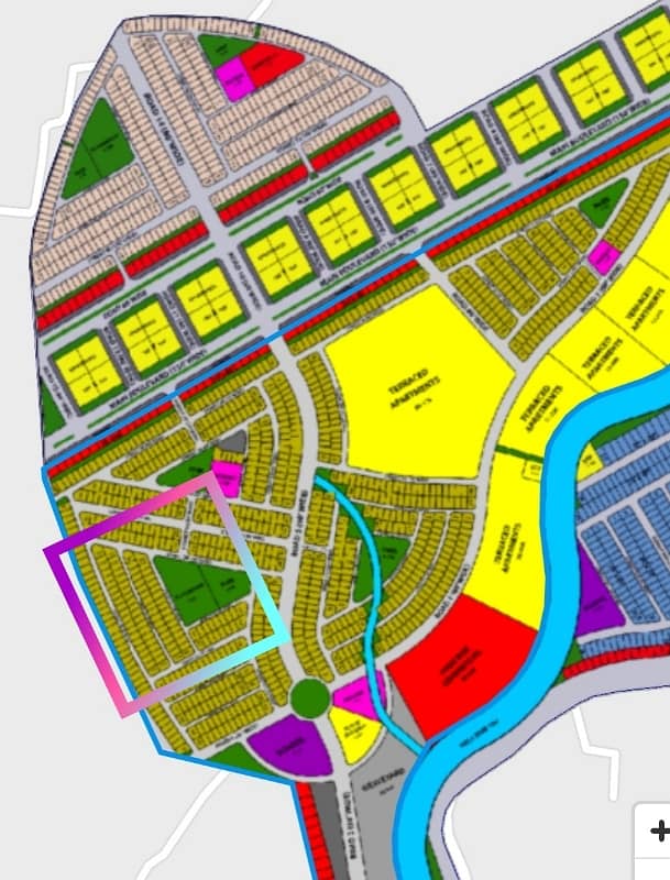 4.5 Marla plot available for sale CBR PHASE 2 Employee Block near main road and park 1