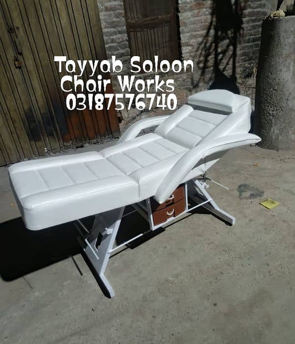 Parlour Chair/Saloon Chair/Shampoo Unit/Pedicure/Facial Bed/Trolley 14