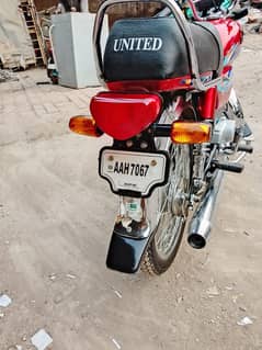 sale United 2024 motorcycle Shahid Khan: 0314 0718410