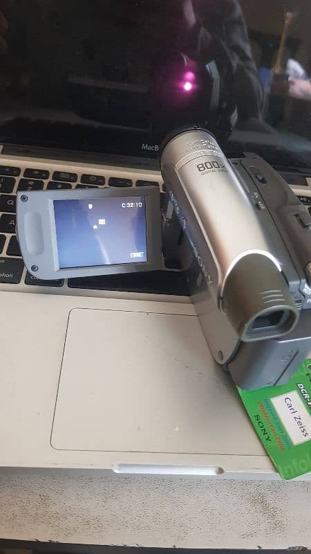 sony handy camera dcr hc27 like new contact me for more detail 2