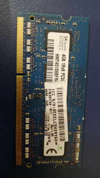 Samsung SATA SSD M. 2 SSD and PC3L RAMS 1