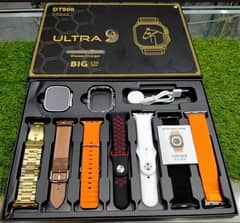 ultra 9 dt99 watch with 7 straps available new condition