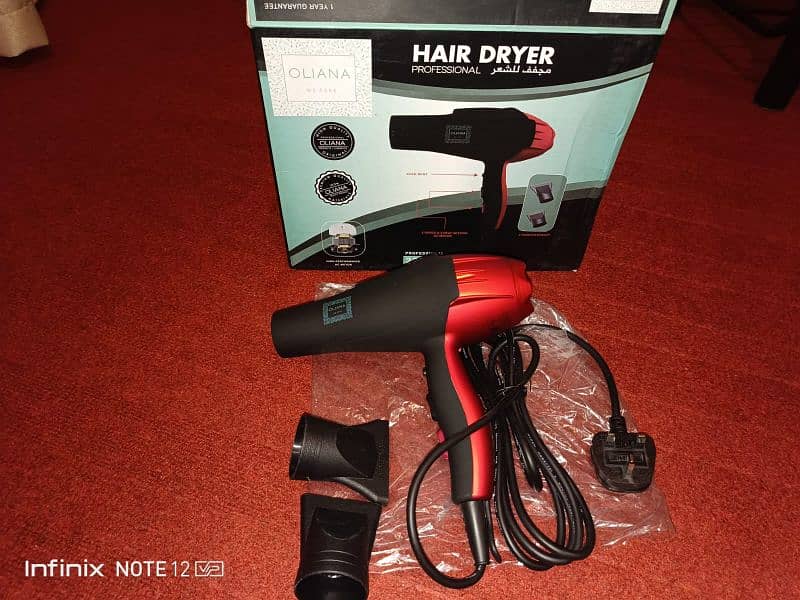 Heavy duty hot & cool Hair Dryer 0