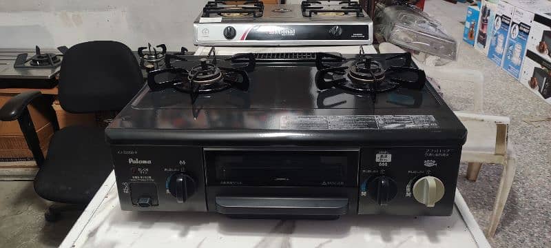 Japani Gas Stove with oven Paloma brand 2