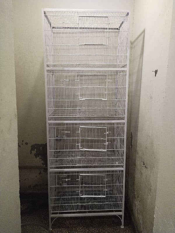 5 used cages are available for love birds and ring neck 0