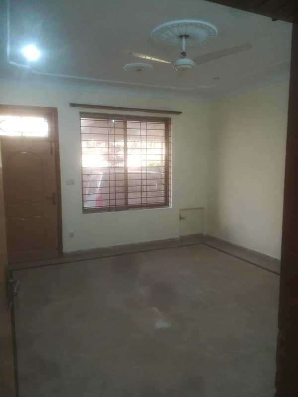 14marla 3beds DD TV lounge kitchen attached baths neat clean ground portion for rent in G 13 3 islamabad 1