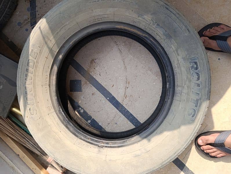 4x Used Tubeless Tyres in 10,000 - SUNWIDE / NEXEN / CHAO YANG 1