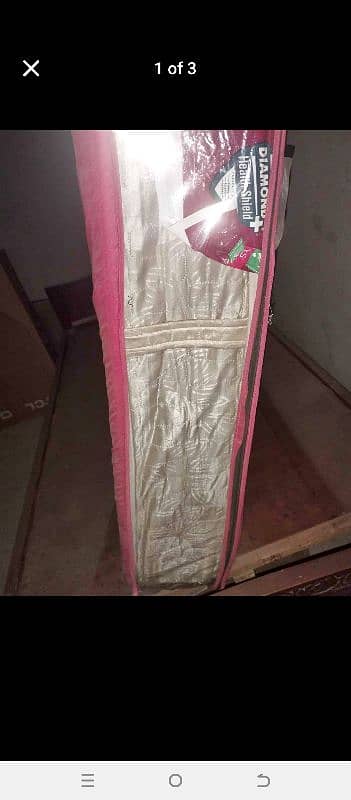 diamond springs mattress king size new condition 2