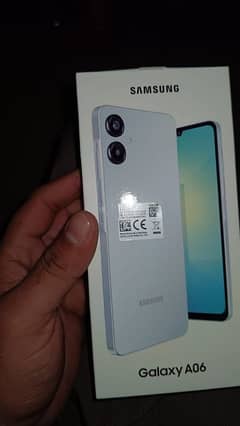 SAMSUNG A06 White Colour