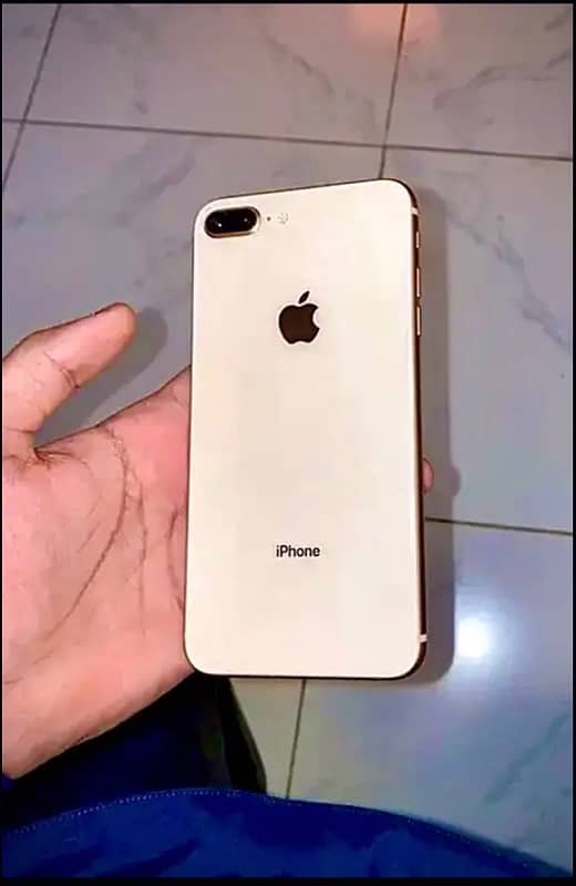 IPHONE 8 PLUS PTA APPROVED WATER PACK PHONE GOLD COLOUR 1