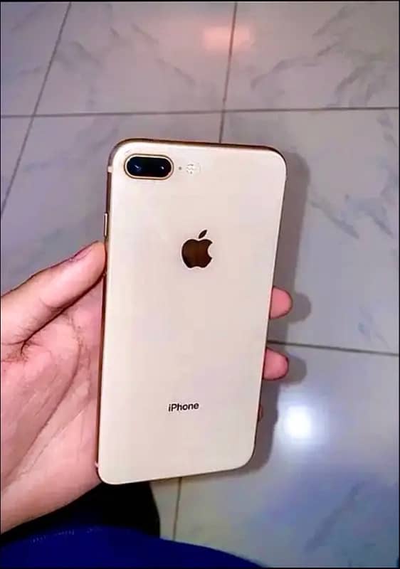 IPHONE 8 PLUS PTA APPROVED WATER PACK PHONE GOLD COLOUR 2