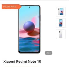 Xiaomi note 10 mobile for sel finl rte  ram4+2 room 128 amoled display