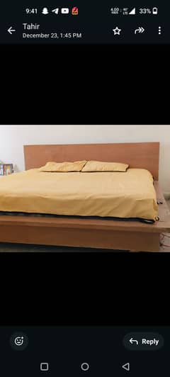 Double Bed With matress