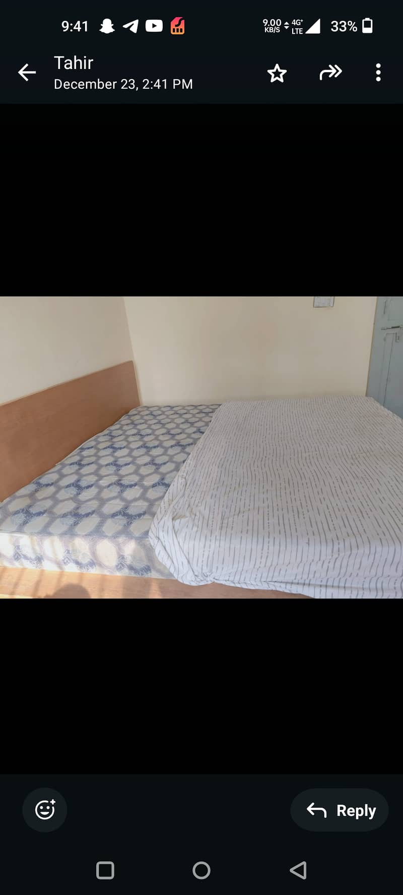 Double Bed With matress 5