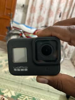 GoPro hero 8 with mic adapter