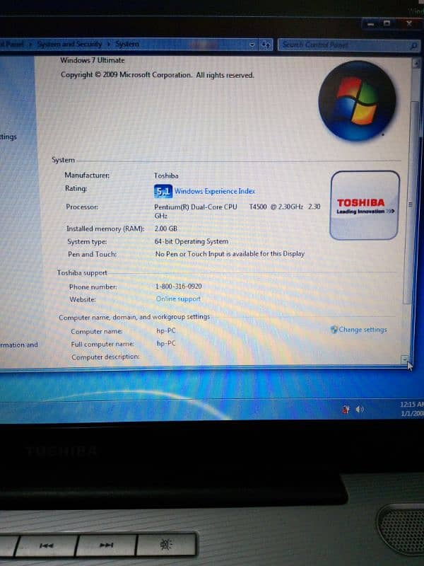 2gb ram 160 hard Dual core no any fault All ok just battery Daly gi 8