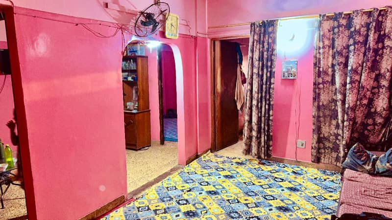 4 ROOMS FLAT FOR SALE IN CITIZEN APARTMENT IN NORTH KARACHI 2