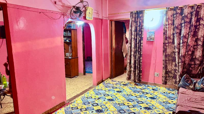 4 ROOMS FLAT FOR SALE IN CITIZEN APARTMENT IN NORTH KARACHI 3