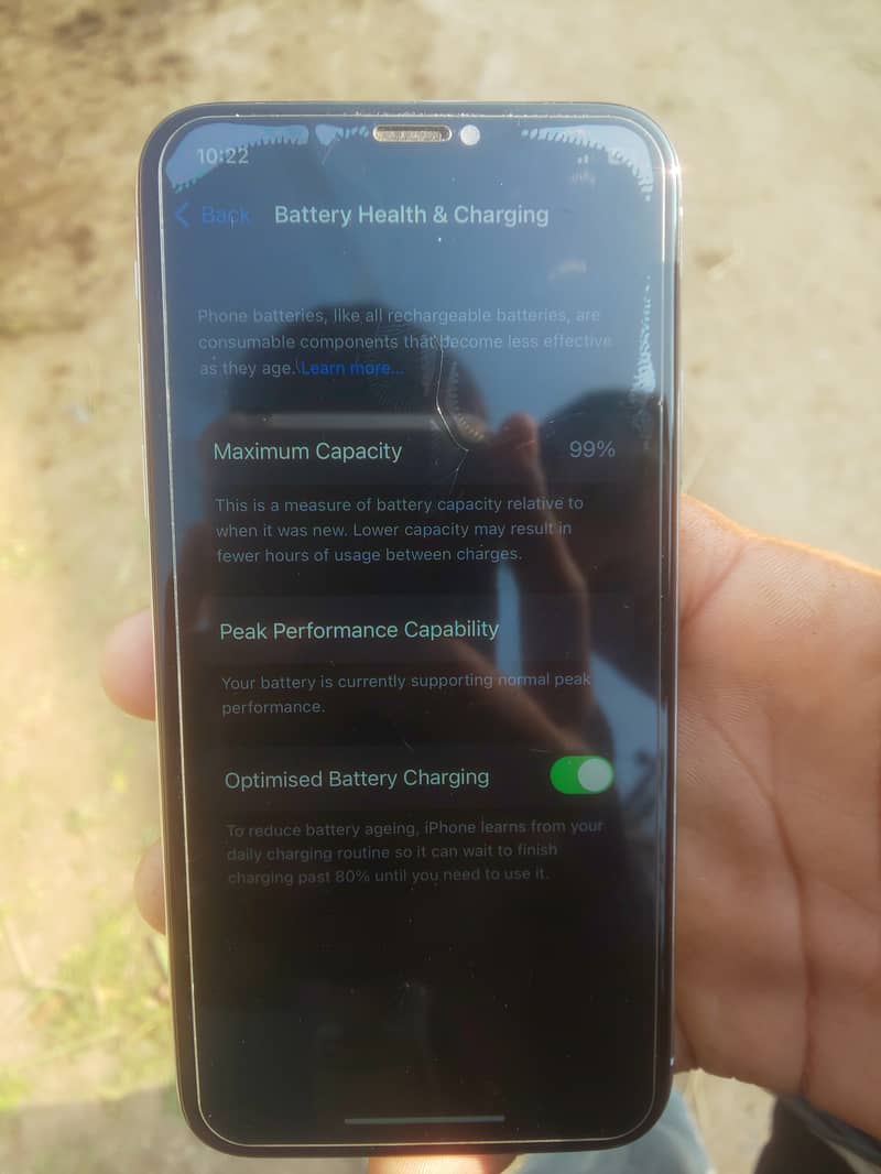 Apple iPhone X 256gb 99 battery health 2