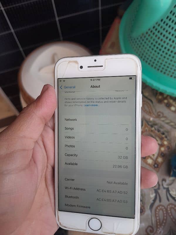 iPhone 7 32gb iCloud Bypassed 4