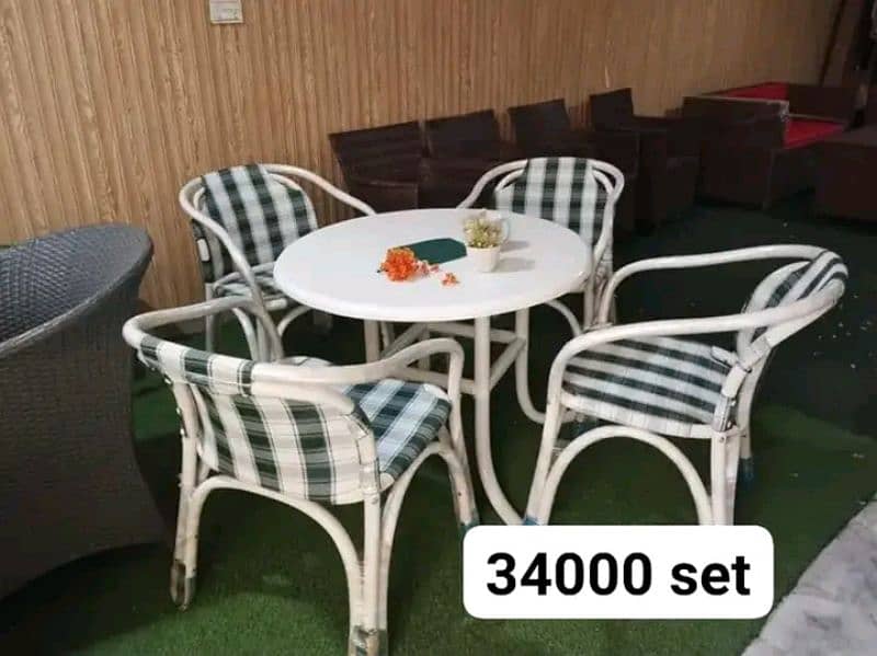 Outdoor Garden Chairs set 12