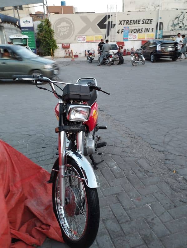 honda 125 is in good condition no any work required first owner bike 1