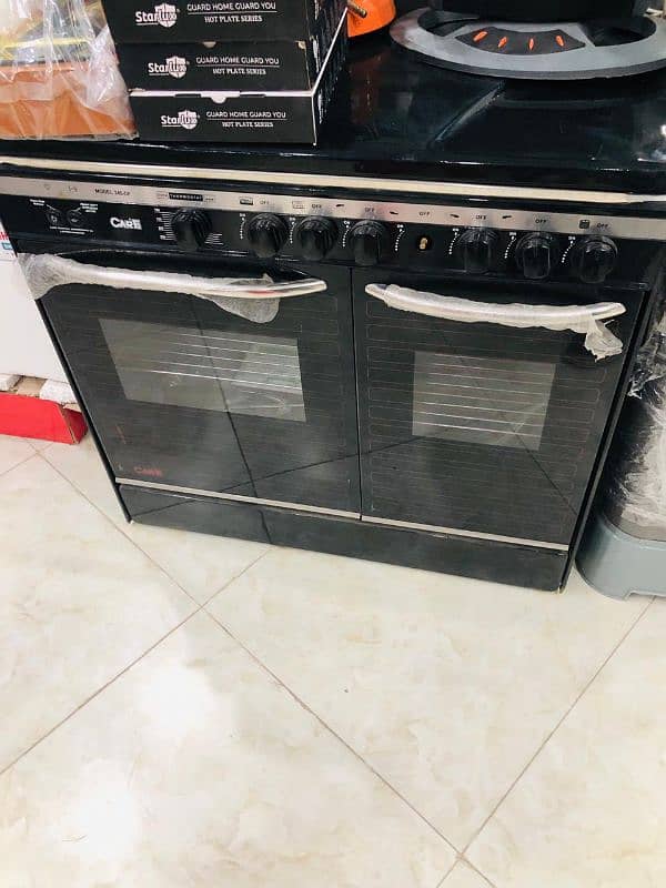 Care Cooking Range With Microwave Oven & Burner 3