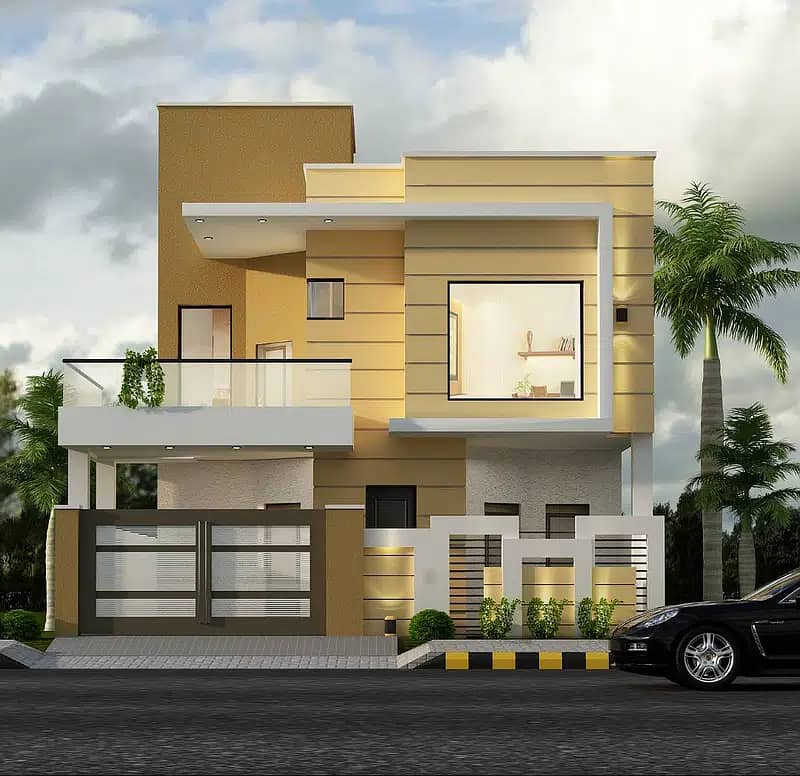 Architectural Drawings & 3d Elevations & Graphic designing 7