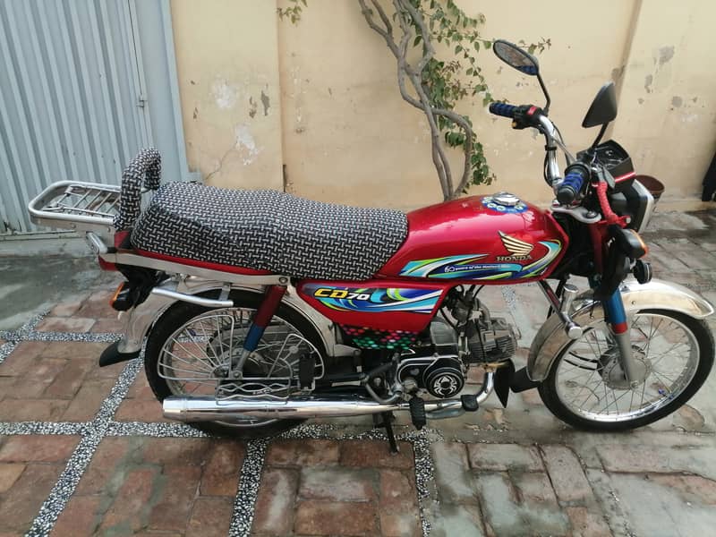 Honda CD 70 in vehari for sale 4