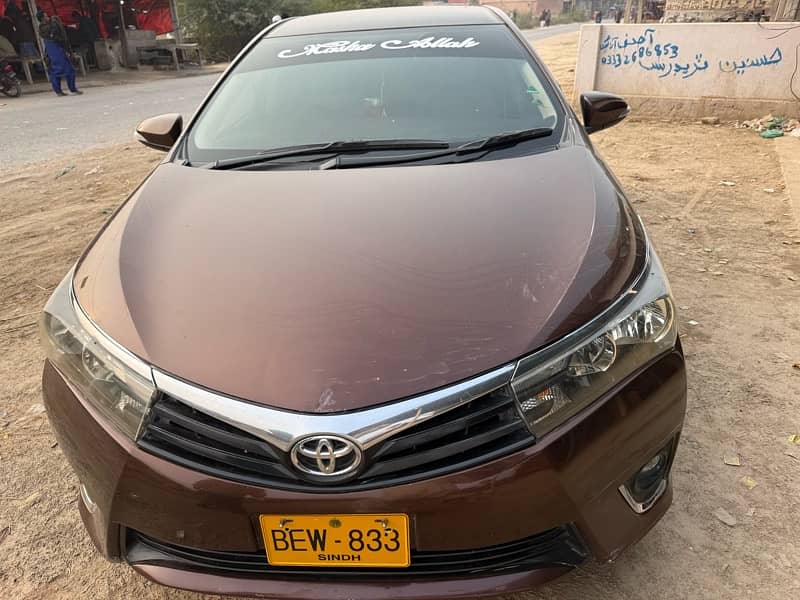 Toyota Corolla GLI 2015 modal 2016 register 1