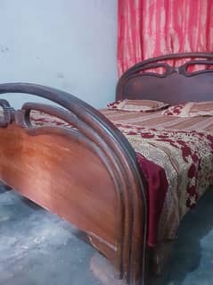 Double bed and mattress simple min size bed for sale