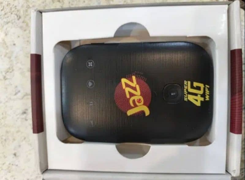 JAZZ SUPER 4G UNLOCK WIFI INTERNET DEVICE FULL BOX 9 MONTH KI WARRANTY 3