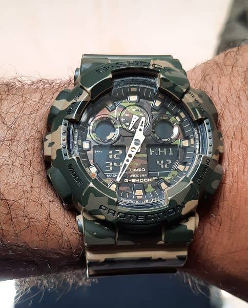 CASIO G-SHOCK CAMOUFLAGE SERIES 8