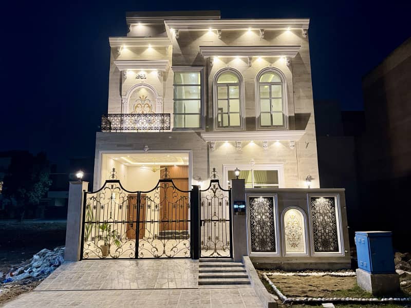 Luxury Modern White Spanish House with Park View Citi Housing Gujranwala 8