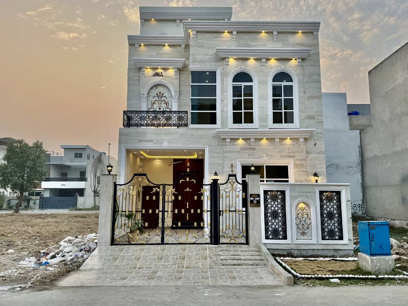 Luxury Modern White Spanish House with Park View Citi Housing Gujranwala 10