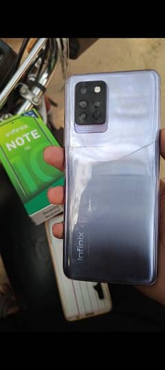 Infinix Note 10 pro / 8+128gb for sale / Whatsapp 03"07"1610"706 /